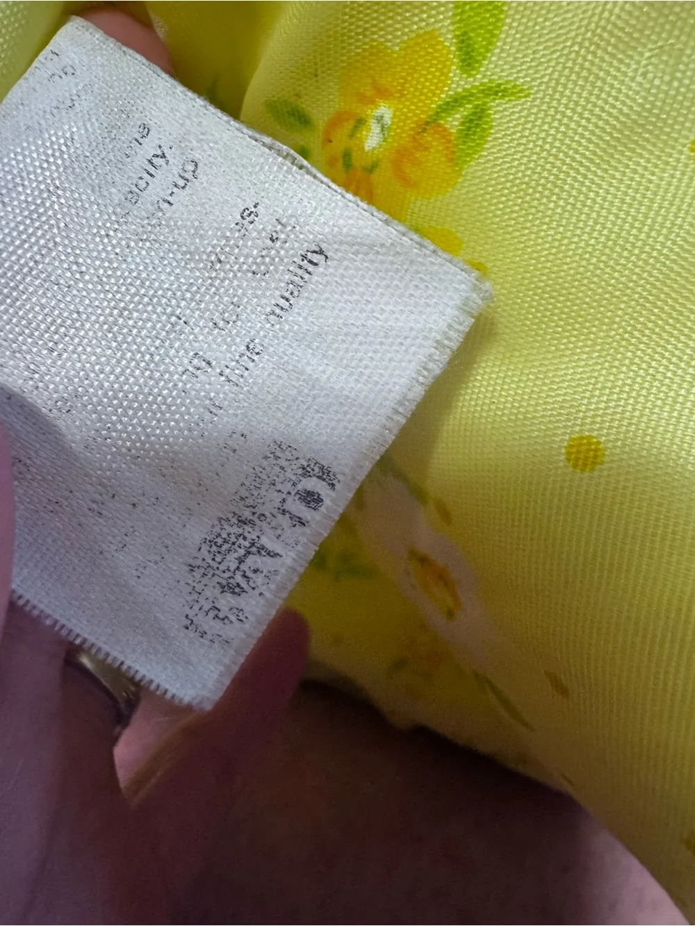 Vintage Floral MCM Twin comforter